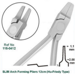 Slim Arch Pliers (115-0412)