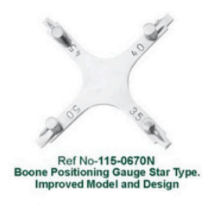 Boone Positioning Guage Star (115-0670N)