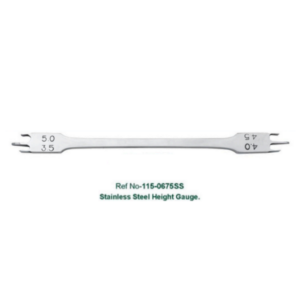 Stainless Steel height guage (115-0675 SS)